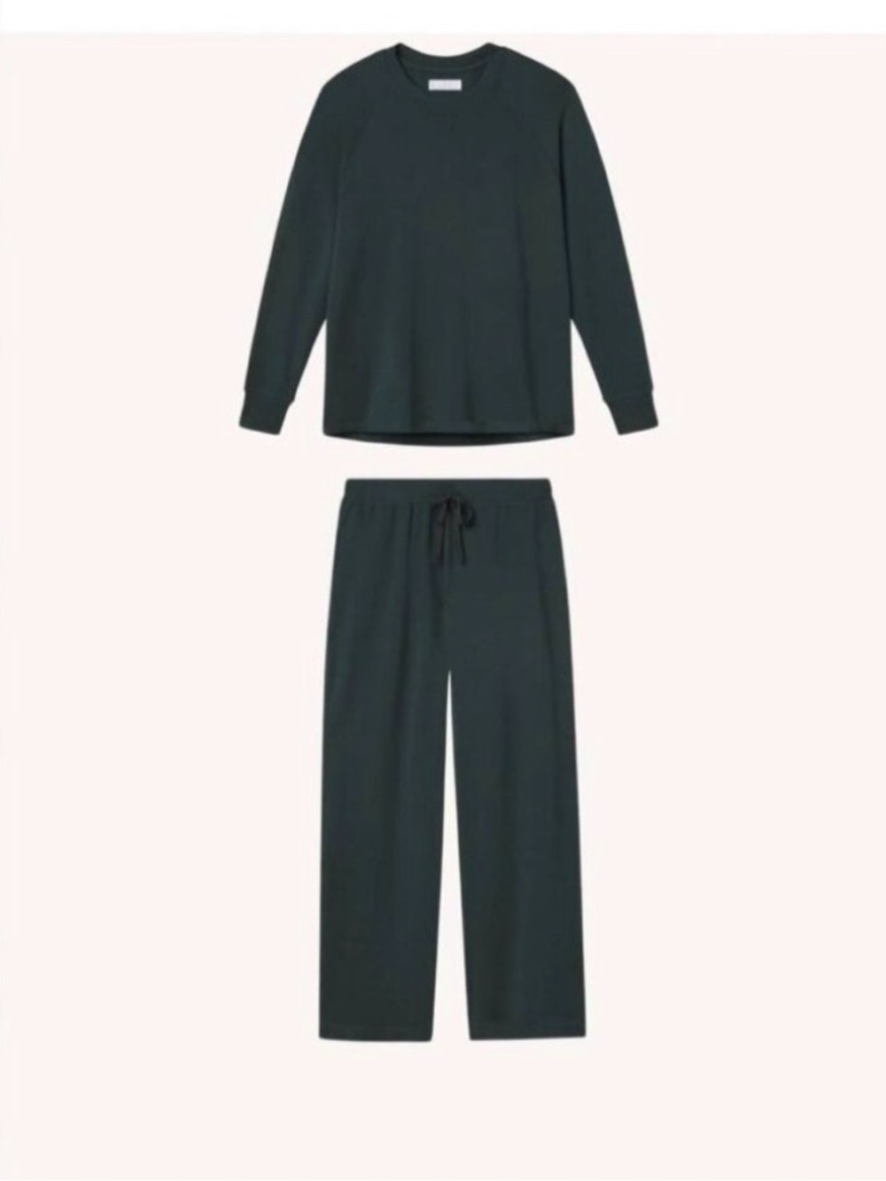 Lake Pajamas Long Sleeve Set - Dream Modal Conifer Size M